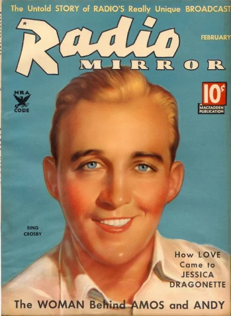 Bing Crosby Radio Magazine Cover