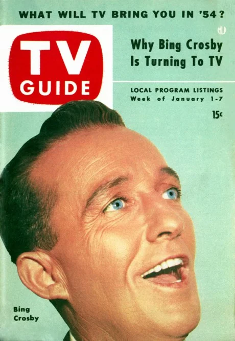 Bing Crosby TV Guide Cover
