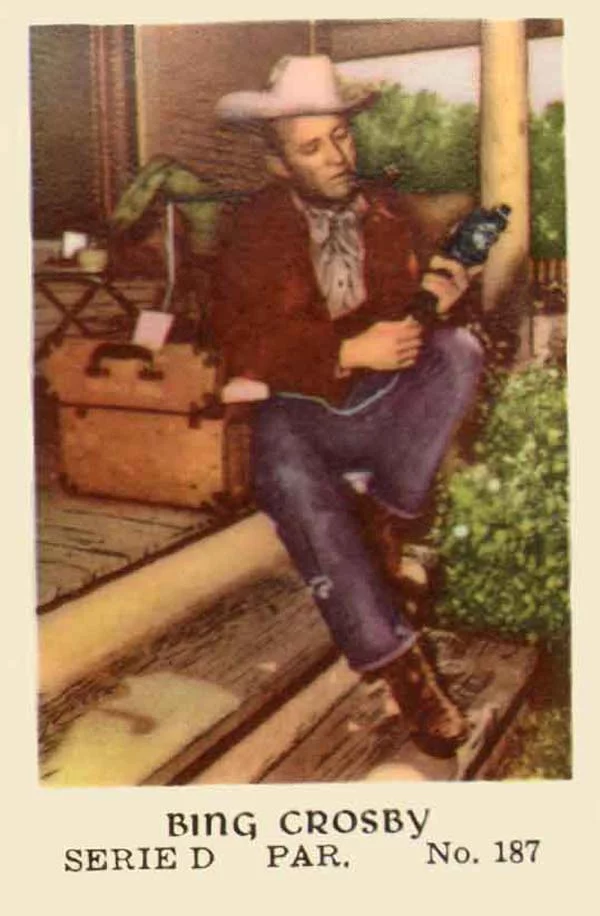 Bing Crosby cig card
