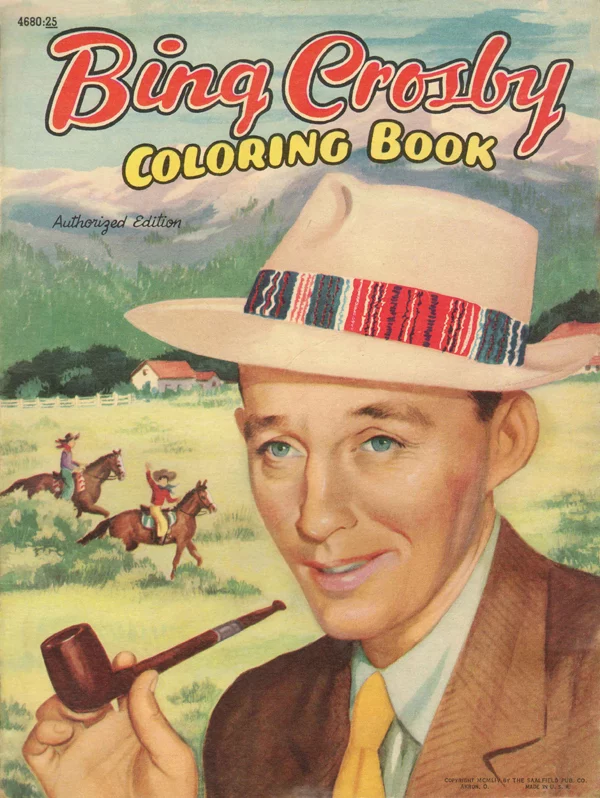 Bing Crosby Coloring Book