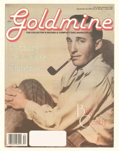 Bing Crosby Goldmine cover