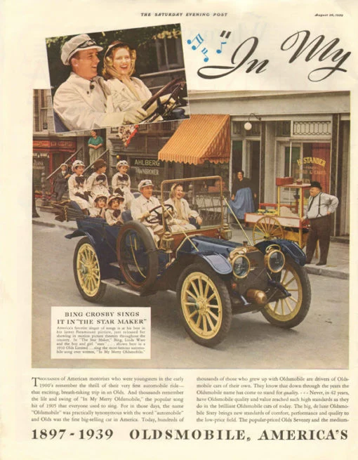 Bing Crosby oldsmobile