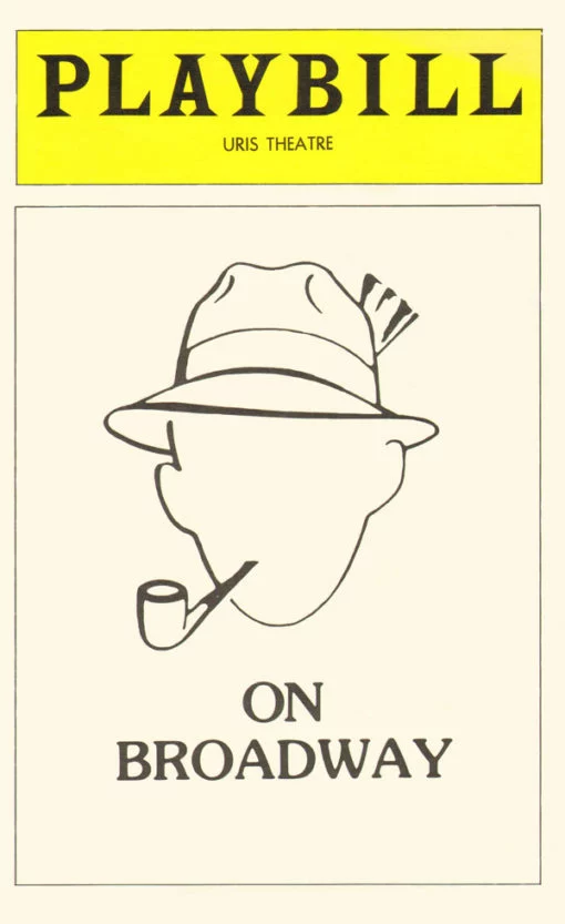 Bing Crosby Playbill on Broadway cover