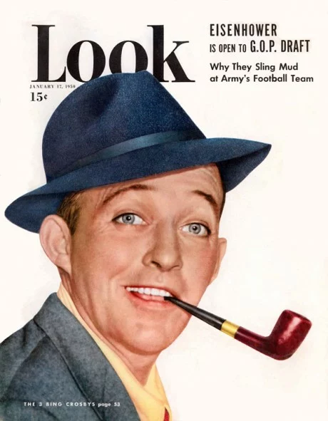 Bing Crosby Look Magazine cover